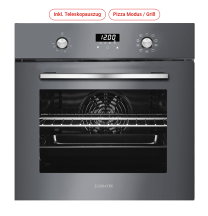 Geratek Murcia EB 9310 IX *A* Einbau-Backofen