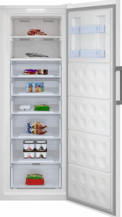 Beko Stand-Gefrierschrank weiß - RFNE 448 E 45 W *D* – Bild 2