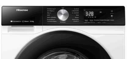 Hisense Waschmaschine 10,5 kg - 1400 U / min. WF 3S 1043 BW3 *A* – Bild 4