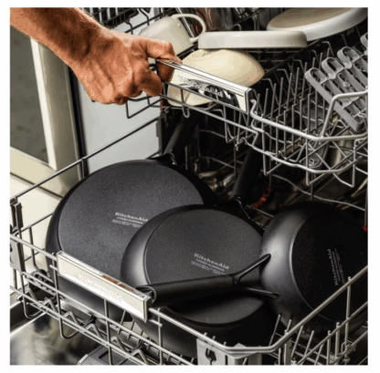 KitchenAid 2er-Bratpfannenset mit Keramik-Antihaftbeschichtung CC003569-001 – Bild 5