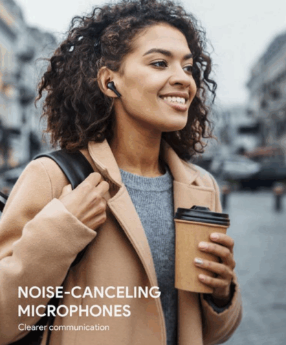 Aukey In-Ear Kopfhörer mit Geräuschunterdrückung schwarz Bluetooth true wireless touch control kabellose Earphones mit Ladecase wasserfest – Bild 5