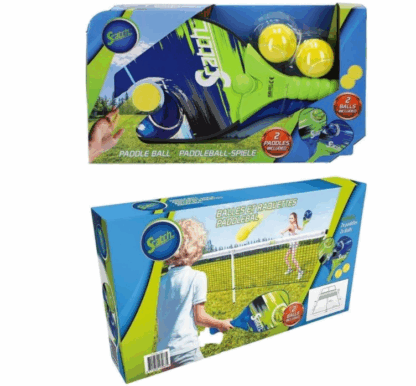 Scatch Set für Padel - 2 Padelschläger und 2 Padelbälle - Freizeit – Bild 2