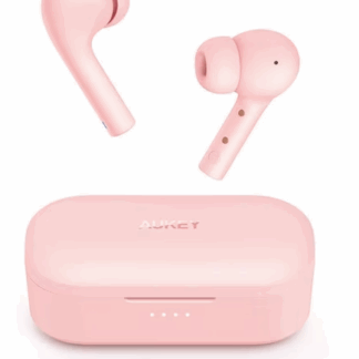 Aukey In-Ear Kopfhörer mit Geräuschunterdrückung schwarz Bluetooth true wireless touch control kabellose Earphones mit Ladecase wasserfest