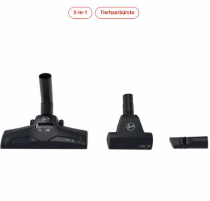 Hoover 2-in-1 Bodenstaubsauger mit Beutel Mini Turbo Tierhaarbürste BV 61 PET 011 – Bild 4