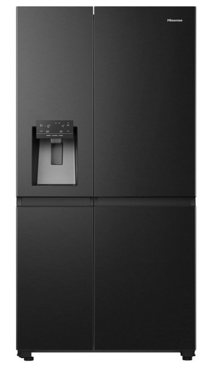 Hisense Side-by-Side schwarz mit Wassertank - RS 818 N4 TFE *E*