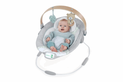 Cozy Spot Babywippe mit Spielbogen aus Holz – Bild 2