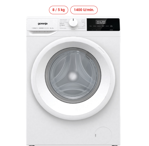 Gorenje Waschtrockner 8 / 5 kg - 1400 U W3 D2 A 854 ADPS/DE *D*