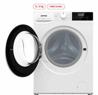 Gorenje Waschtrockner 8 / 5 kg - 1400 U W3 D2 A 854 ADPS/DE *D* – Bild 5