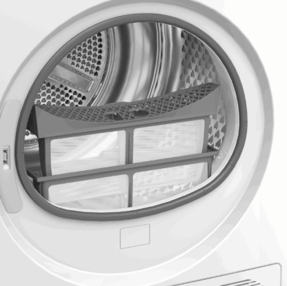 Beko A++ Wärmepumpentrockner 8 kg - B 3 T 422392 – Bild 4