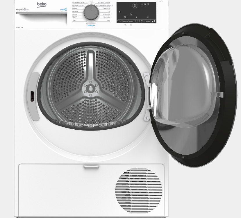 Beko A++ Wärmepumpentrockner 8 kg - B 3 T 422392