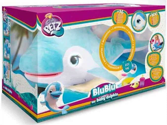 Blu Blu New Baby Interaktiver Delphin - Club Petz