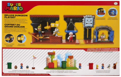 Super Mario 5,1 cm Spielset World of Nintendo – Deluxe-Dungeon-Spielset – Bild 2