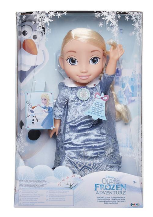 OEM Elsa Puppe, 35 cm, glänzende Details, mehrfarbig