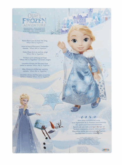 OEM Elsa Puppe, 35 cm, glänzende Details, mehrfarbig – Bild 4
