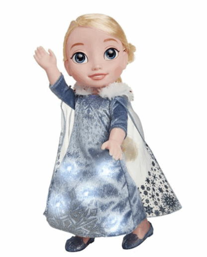 OEM Elsa Puppe, 35 cm, glänzende Details, mehrfarbig – Bild 5