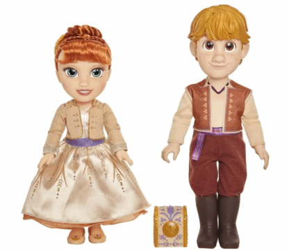 Frozen 2 Anna und Kristoff Puppen Hochzeitsset Ring DISNEY Jakks