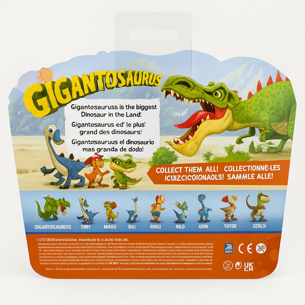 Gigantosaurus – Giganto Figur (3+) | Offizielle Jakks Pacific Dino-Actionfigur