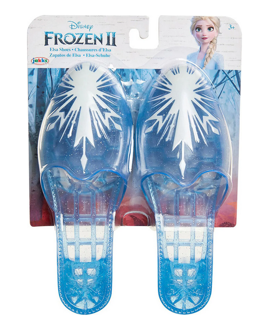 Zauberhafte Elsa-Schuhe für Kinder Frozen 2 Kostüm-Zubehör blau