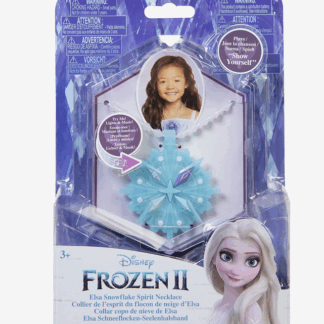 Jakks Pacific Die Eiskönigin 2 – ELSA Halskette Eiskristall mit Light & Sound, Spielzeugkette, Rollenspiel, Kunststoff