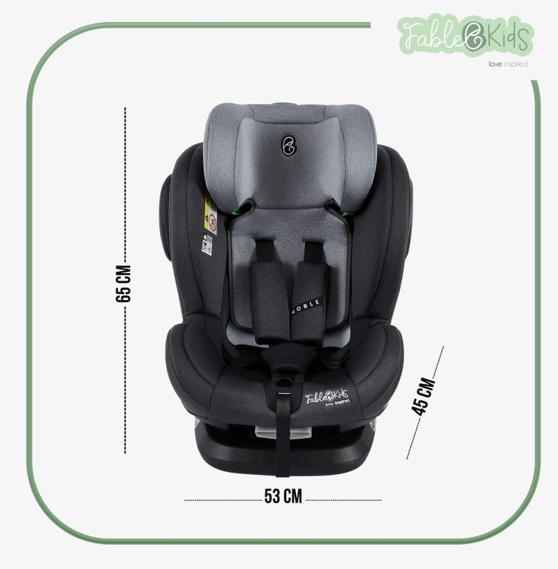 FableKids Autokindersitz Isofix 360° NOBLE i-Size