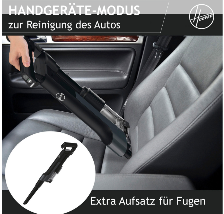 Hoover Kabelloser Akku-Stiel-/ Handstaubsauger - HF 210 P1 011