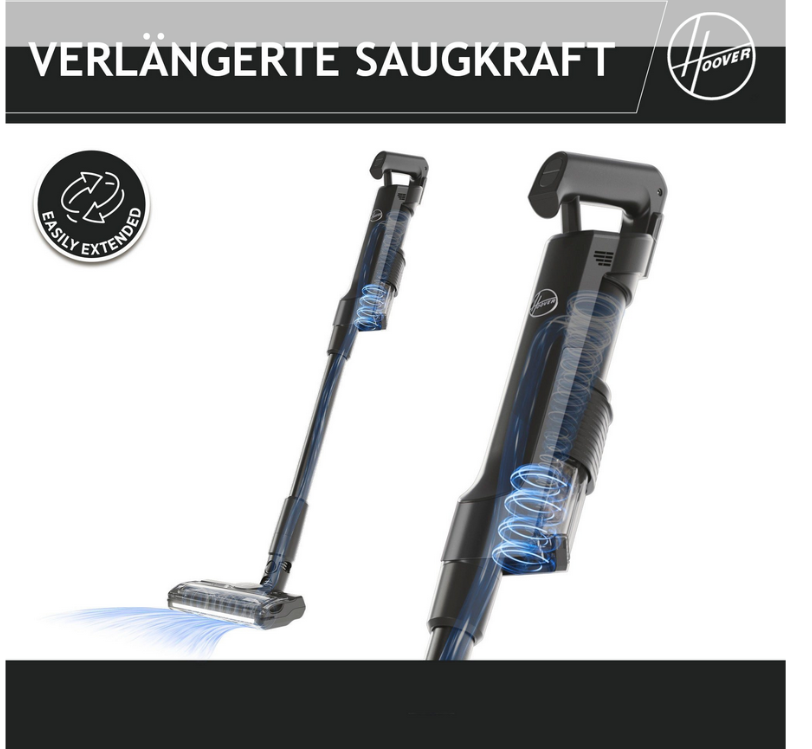 Hoover Kabelloser Akku-Stiel-/ Handstaubsauger - HF 210 P1 011