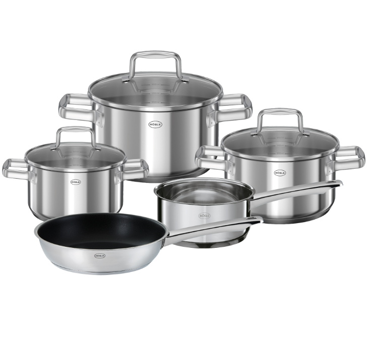 Rösle Topf-Set 5-tlg. Edelstahl - 13544 Moments