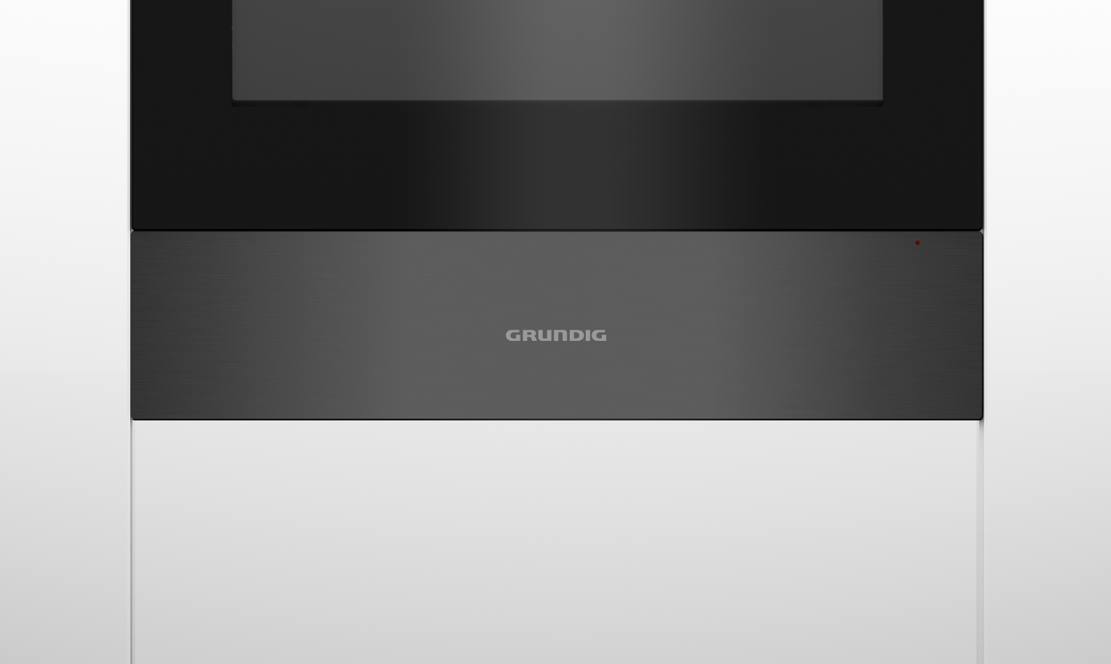 Grundig Wärmeschublade Dark Inox GWS 2221 DX