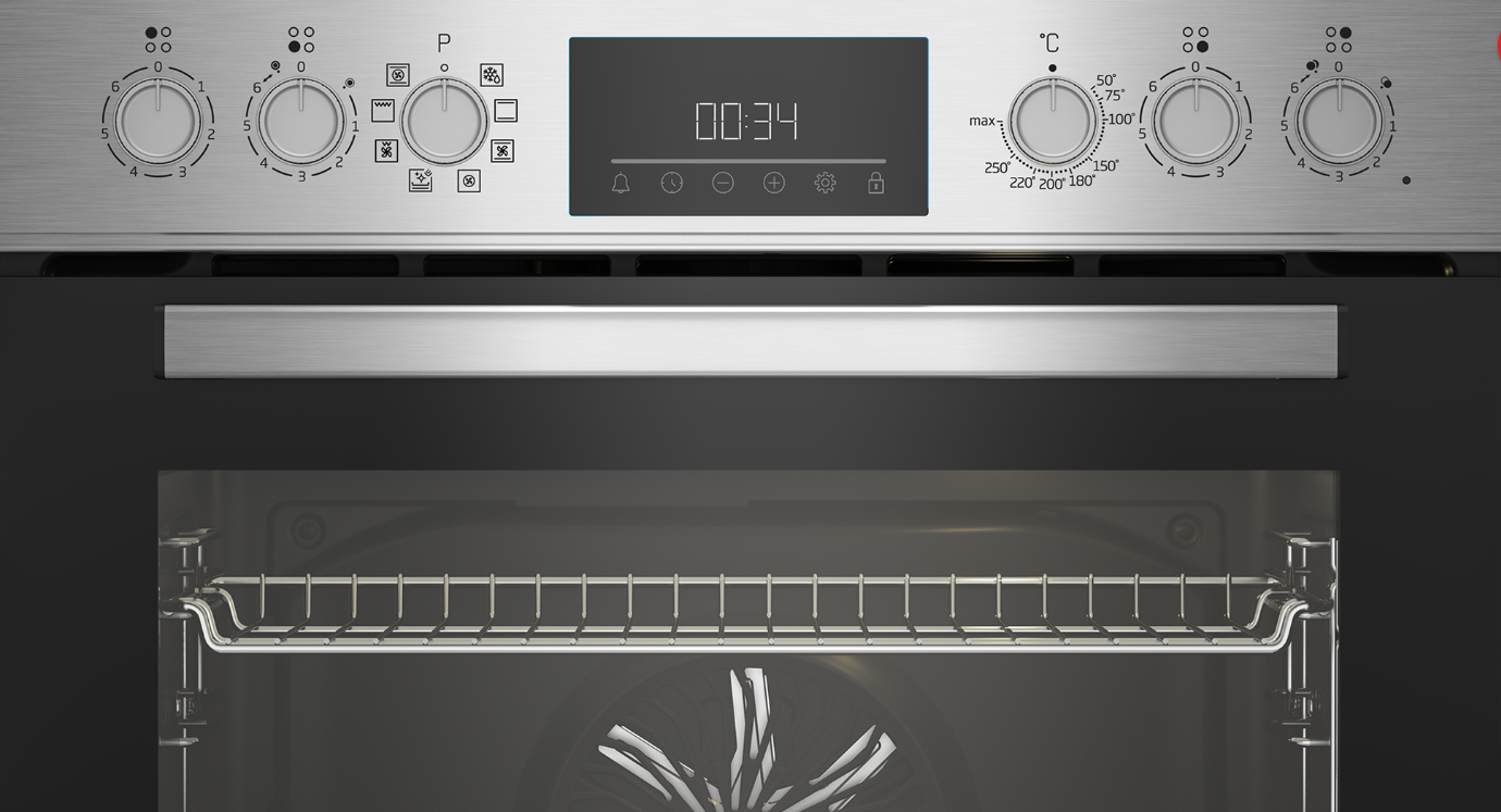 Beko *A* Einbau-Herdset BBUM 12328 X