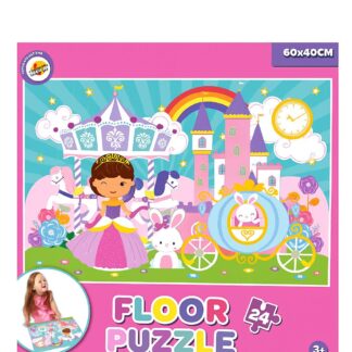 Floor Puzzle – Prinzessinnenwelt | 24 Teile | 60 × 40 cm