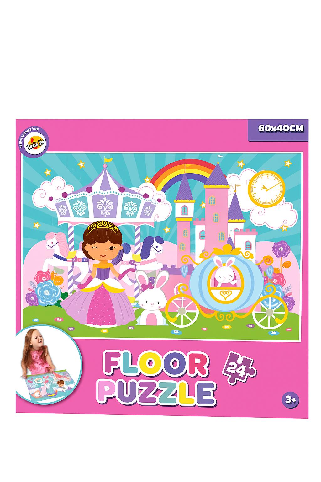 Floor Puzzle – Prinzessinnenwelt | 24 Teile | 60 × 40 cm