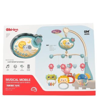 Bibi-inn Musical Mobile – Beruhigendes Spieluhr-Mobile für Babys (0M+)