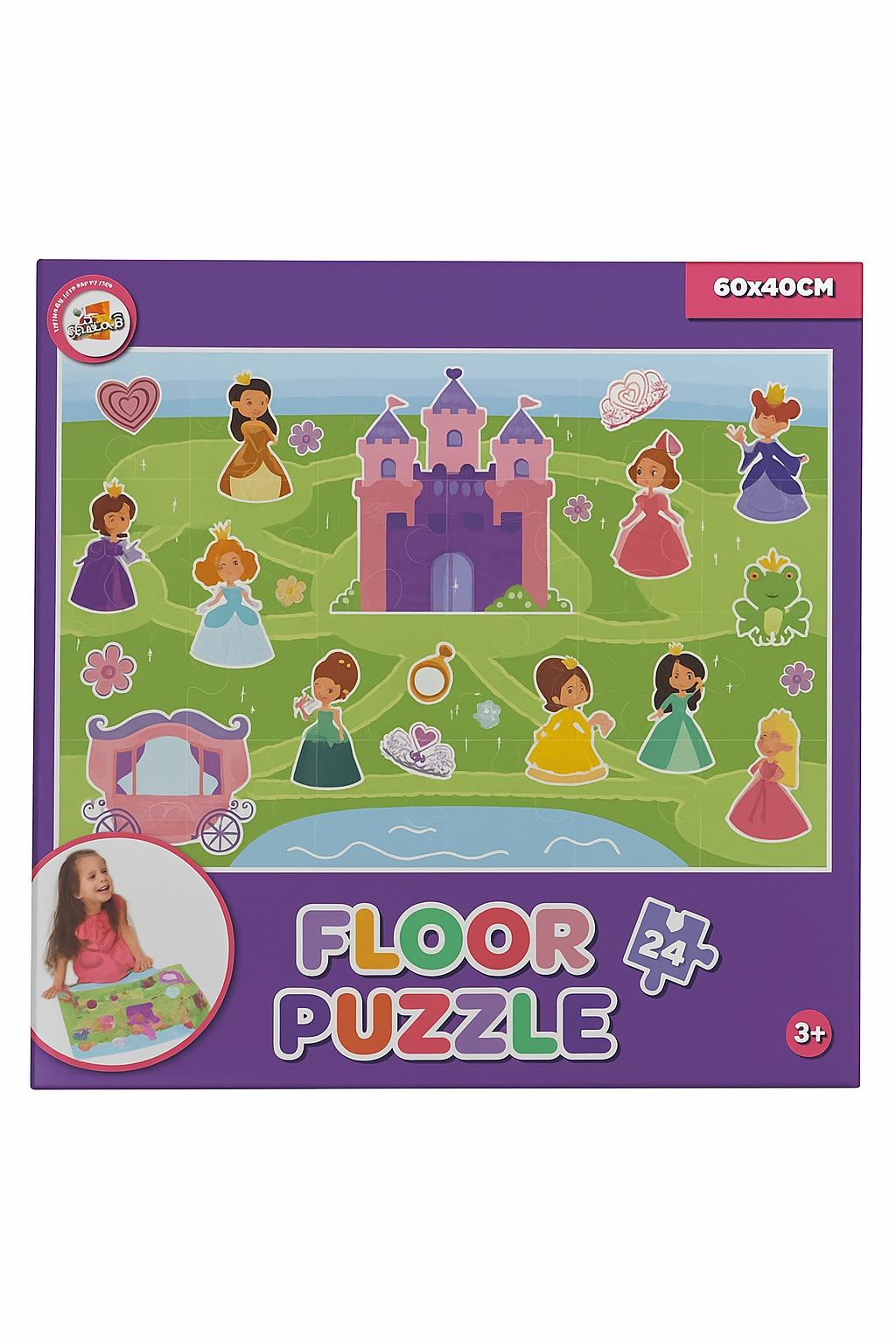 Floor Puzzle – Prinzessinnenwelt (24 Teile)