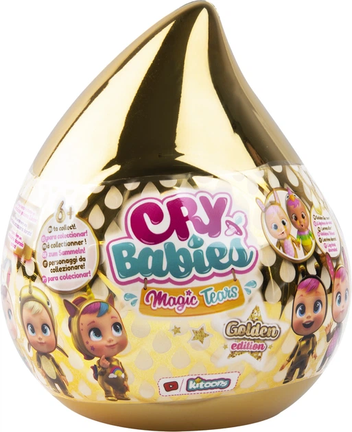 IMC Cry Babies Magic Tears Golden Edition 93348 Spielzeugset mit Puppe (8421134093348) (93348)
