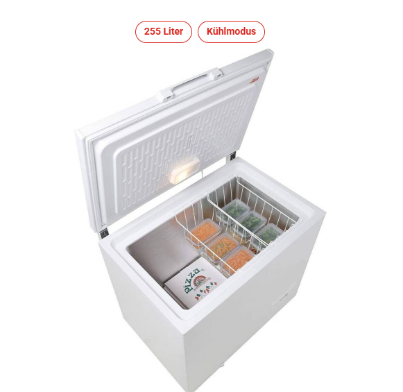 Privileg a. d. H. Bauknecht *E* Gefriertruhe 255 Liter - PFH 406