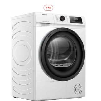 Hisense *D* Wärmepumpentrockner 8 kg - DHQE 800 BW 2