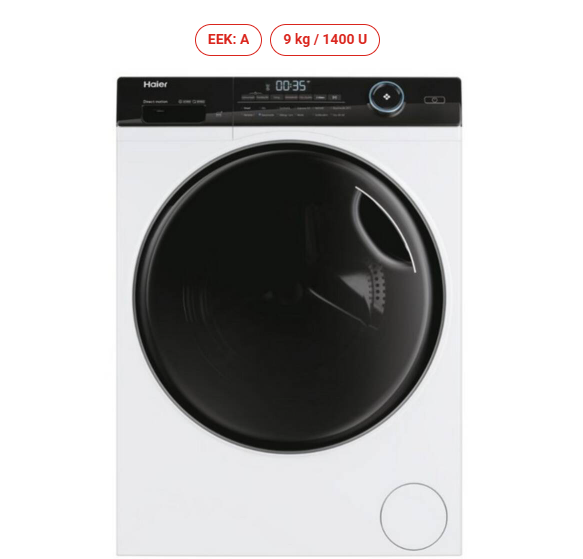 Haier *A* Waschmaschine 9 kg 1400 U - HW 90-B 14959 EU 1 DE