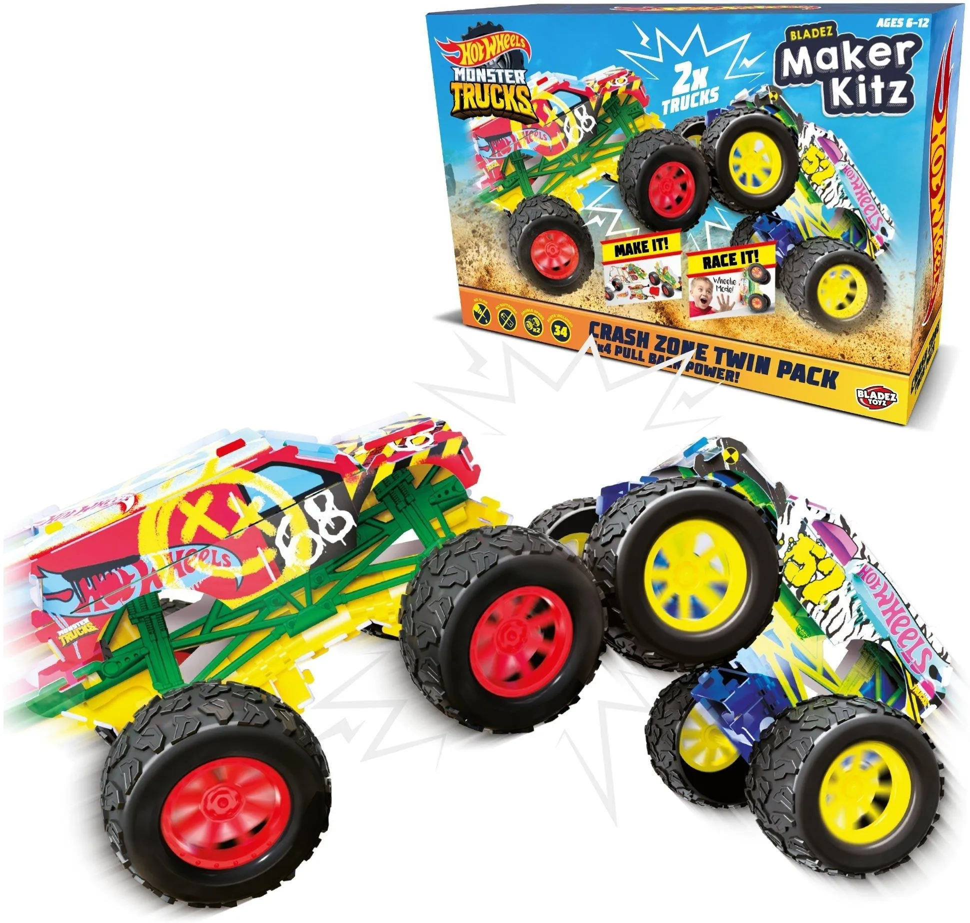 Hot Wheels Monster Truck Maker Kitz