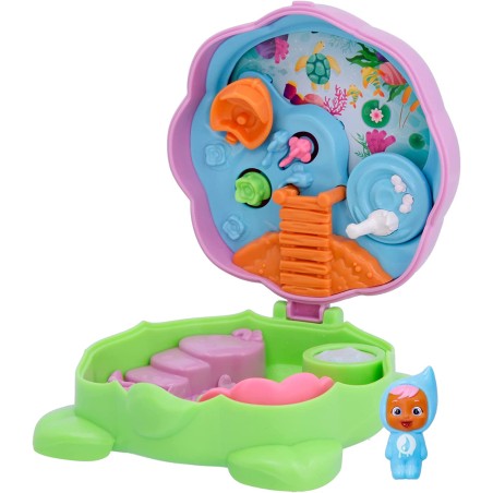 IMC Toys – CRY BABIES Little Changers Aqua | Sammelbare, blumenförmige Kapsel mit Mini-Puppe, Pipette und … – Bild 6