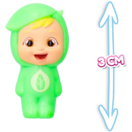 IMC Toys - CRY BABIES Little Changers Greeny | Sammelbare, blumenförmige Kapsel mit einer Mini-Puppe, einer Pipette und – Bild 2