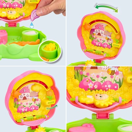 IMC Toys – CRY BABIES Little Changers Sunny | Sammelbare, blumenförmige Kapsel mit Mini-Puppe, Pipette und … – Bild 4