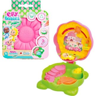 IMC Toys – CRY BABIES Little Changers Sunny | Sammelbare, blumenförmige Kapsel mit Mini-Puppe, Pipette und …