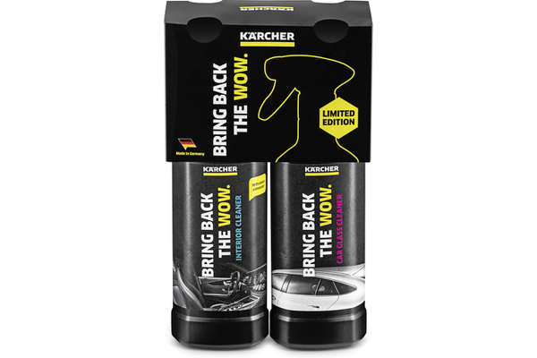 Karcher RM 650+RM 651 - Car Glass Cleaner + Interior Cleaner - 500Ml