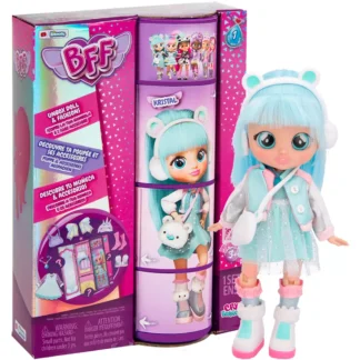 Cry Babies BFF Kristal – Modepuppe mit Accessoires (18 cm)