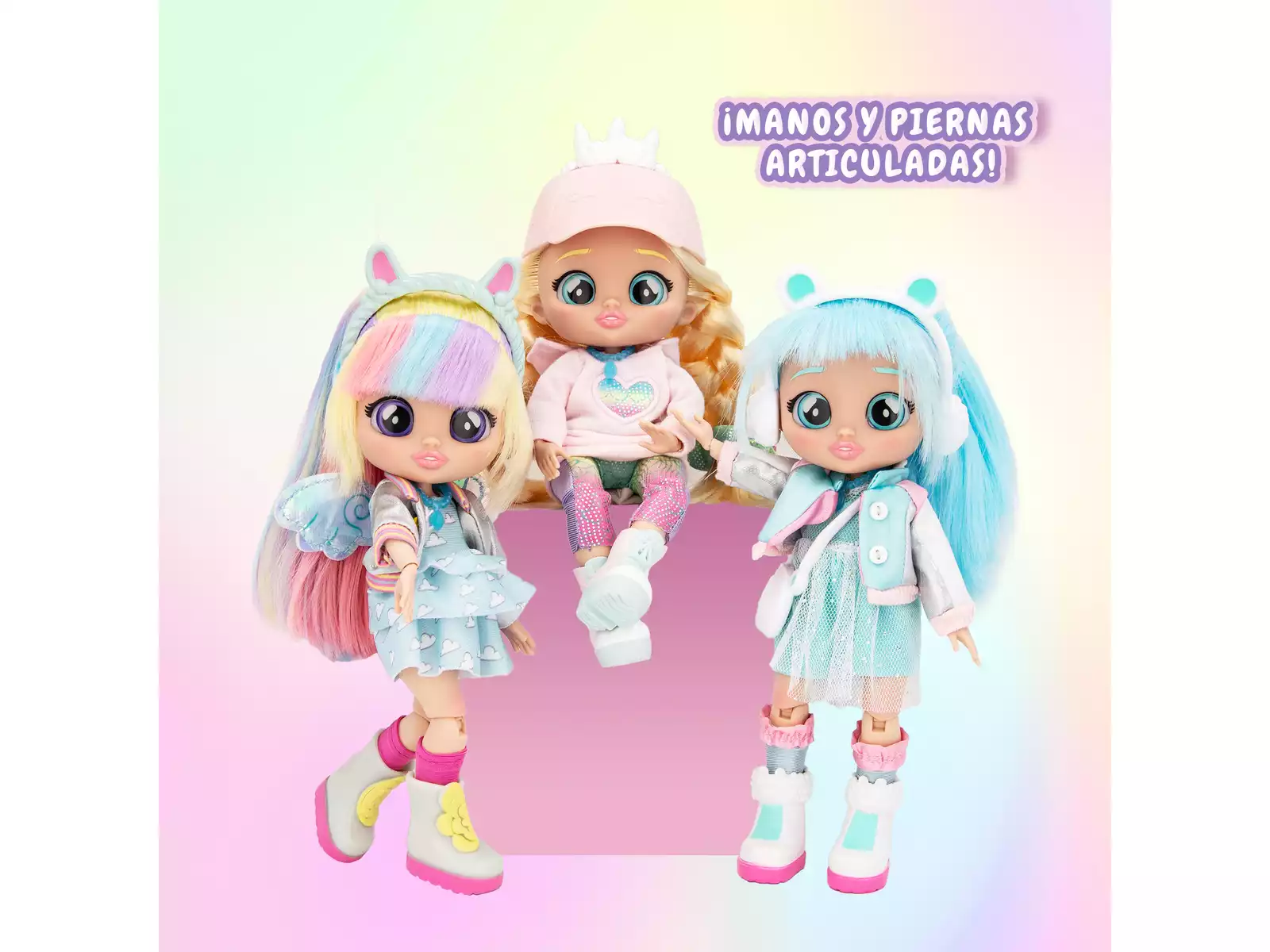 Cry Babies BFF Kristal – Modepuppe mit Accessoires (18 cm)