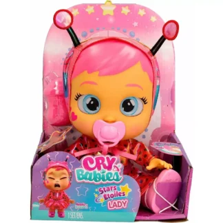CRY BABIES CRYING BABY, STARS LADY TM TOYS DOLL