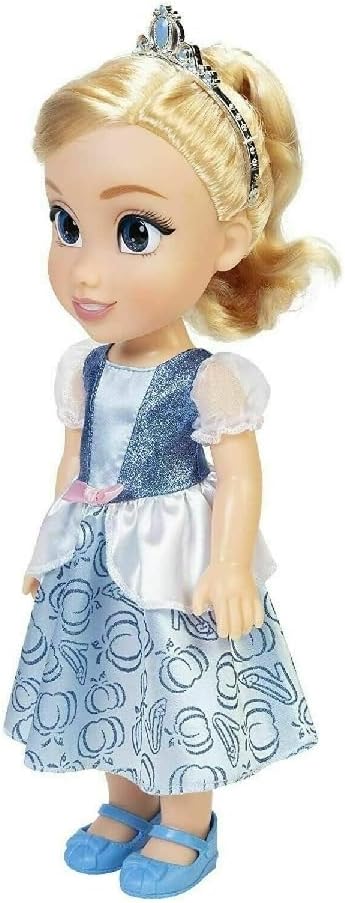 Disney Princess My Friend Cinderella-Puppe, 35,6 cm hoch, inklusive abnehmbarem Outfit und Diadem