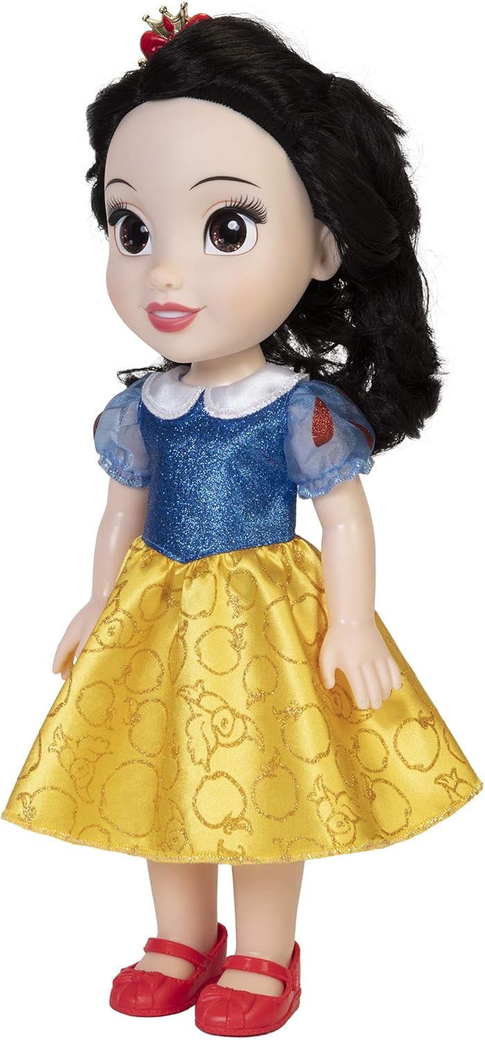 Disney Princess My Friend Schneewittchen-Puppe, 35,6 cm hoch, inklusive abnehmbarem Outfit und Diadem