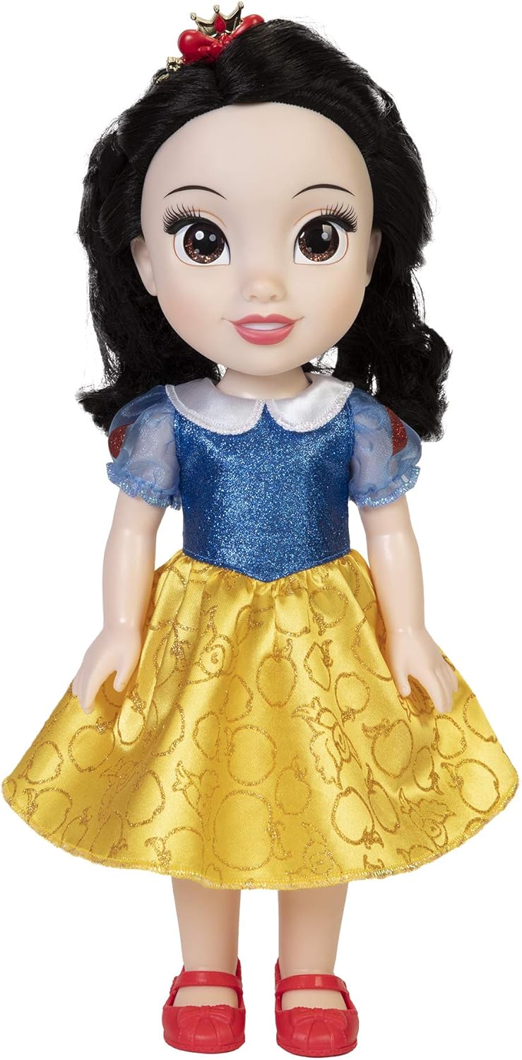 Disney Princess My Friend Schneewittchen-Puppe, 35,6 cm hoch, inklusive abnehmbarem Outfit und Diadem
