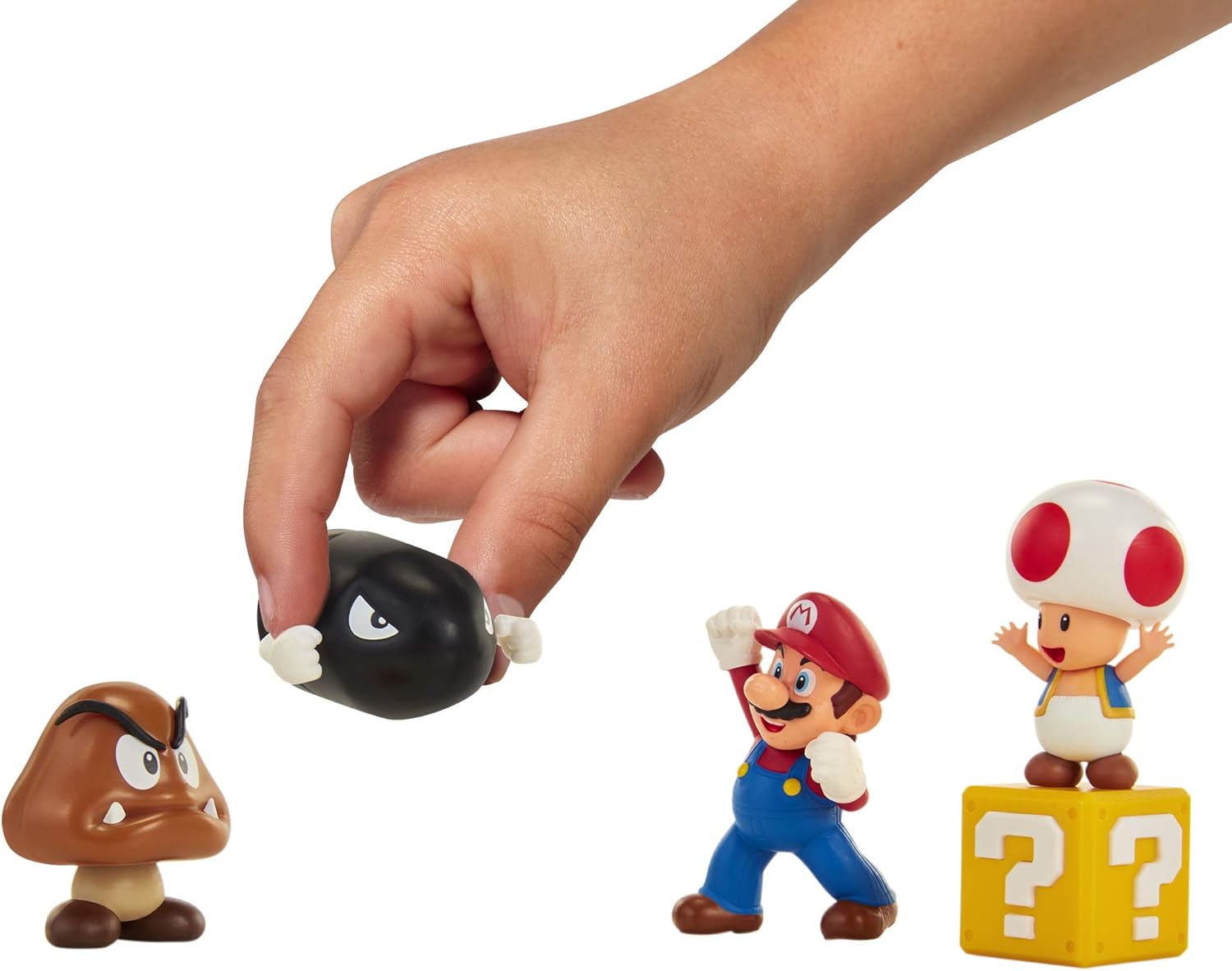Nintendo Super Mario Acorn Plains Diorama Set – 6,3 cm Figuren Multipack
